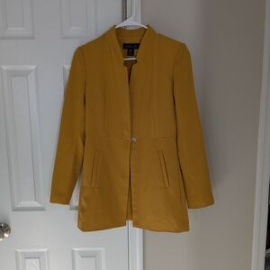 Rachel Zoe Mustard Women's Jacket Blazer Size XS